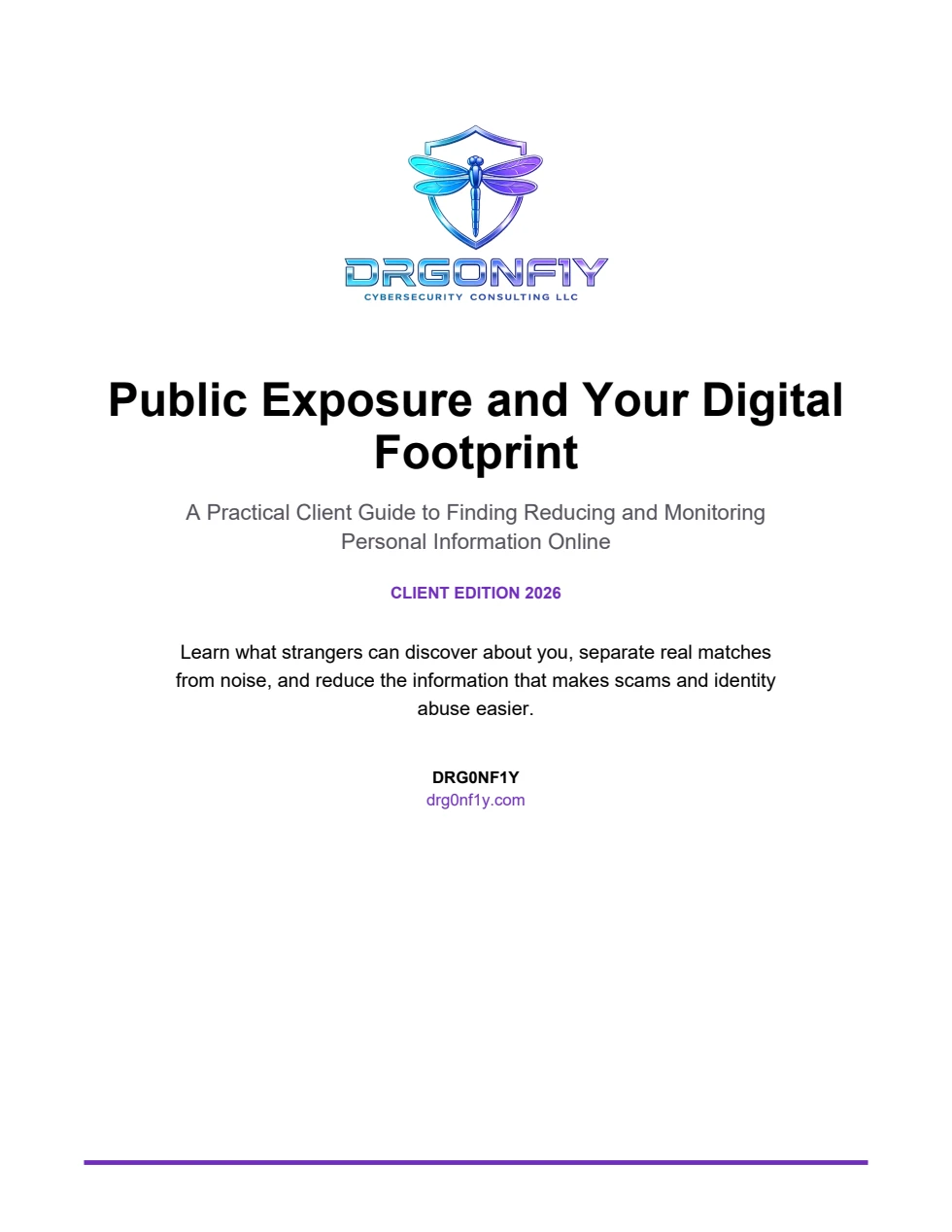 Cover of Public Exposure and Your Digital Footprint Client Edition